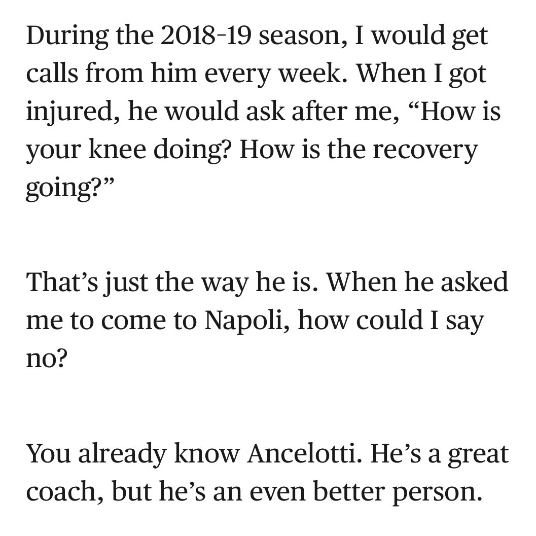 TPTFootball's tweet photo. Let Hirving Lozano tell you about Carlo Ancelotti. https://t.co/JLdIZ1fZsU