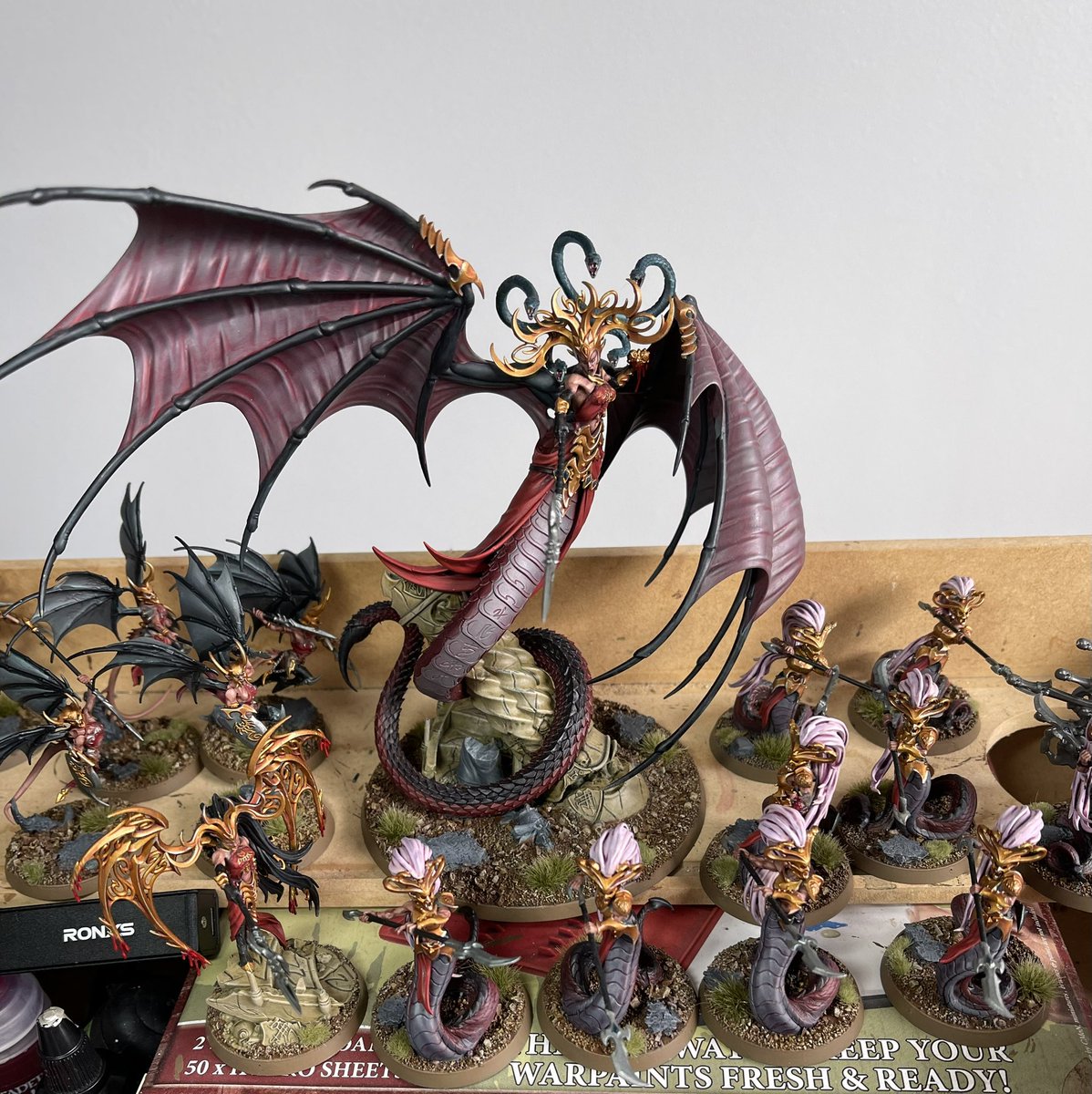 ChrisRose1's tweet photo. @warhammer Trying to get mine fully finished for the weekend at Warhammer World! https://t.co/gjIBKMm6WC