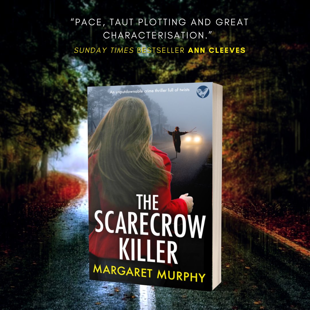 TWO days to book launch!

⭐⭐⭐⭐⭐ “Everything I had planned to do today got put on hold as soon as I started this book!” Sarah K.

Pre-order NOW: amazon.co.uk/dp/B0BT283X4G

#THESCARECROWKILLER #DetectiveCassieRowan #Crimethriller #doppelgangers #serialkillerthriller