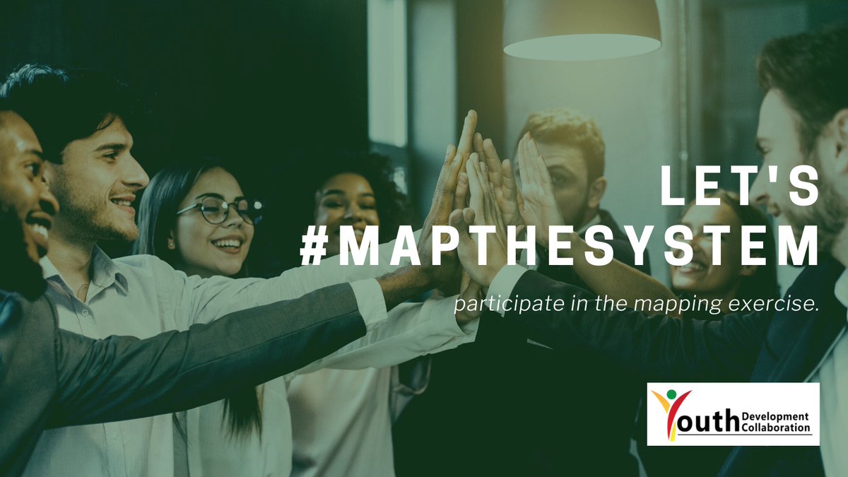 YDCoLabZA's tweet image. Over 1800 organisations answered our call to help us understand the #youthdevelopment ecosystem in RSA. We’ve completed Phase1 and are eager to share some insights with you! The survey is still ongoing, so take this chance now to complete it. ydcolab.org.za/yd-colab-organ…
#MapTheSystem