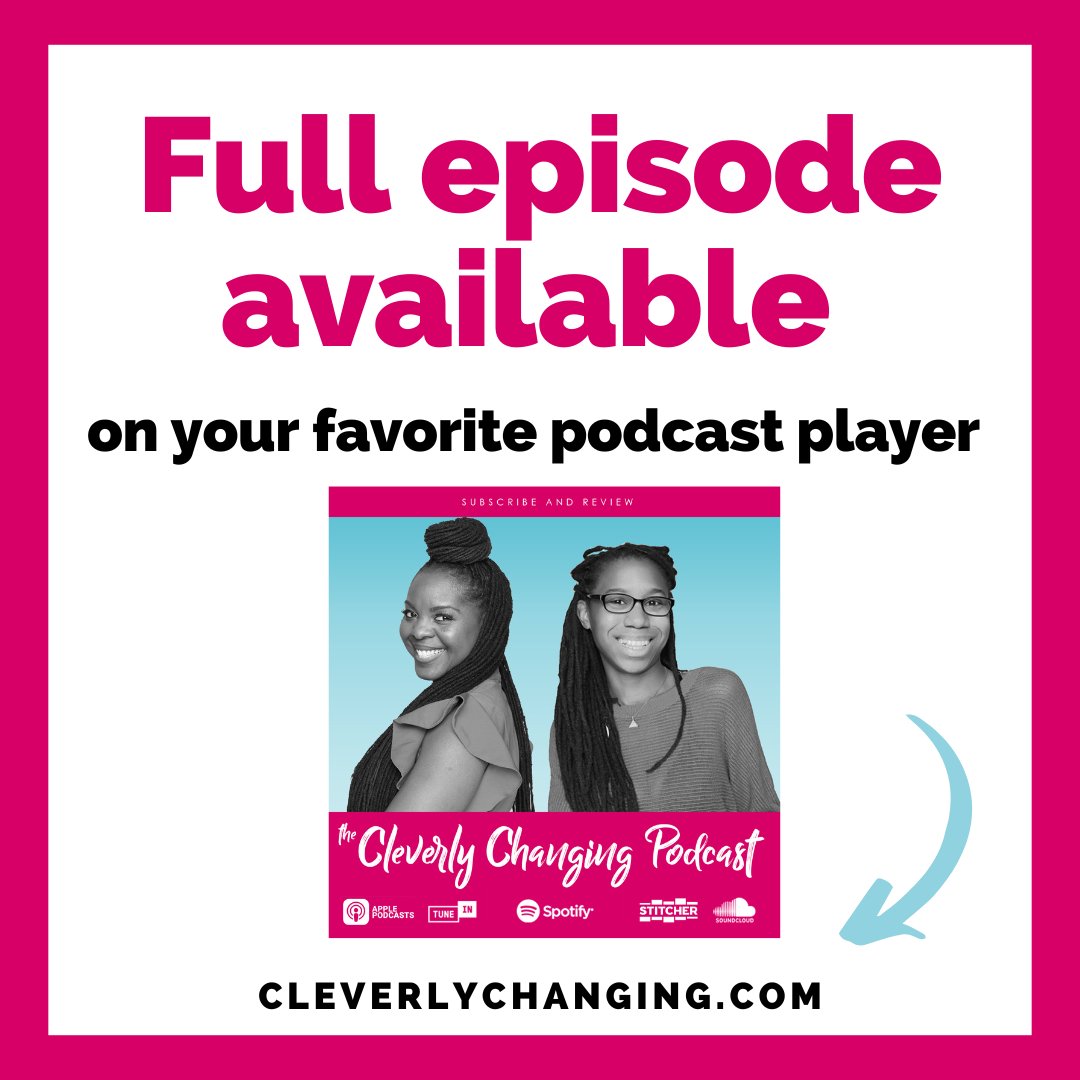 🎉 Cleverly Changing Podcast has been publishing for 4 Years! ➡️ share.transistor.fm/show/cleverly-… 

#blackpodcast #podsofcolor #blackpodcasters #blackhistory #podcaster #PodcastRecommendations