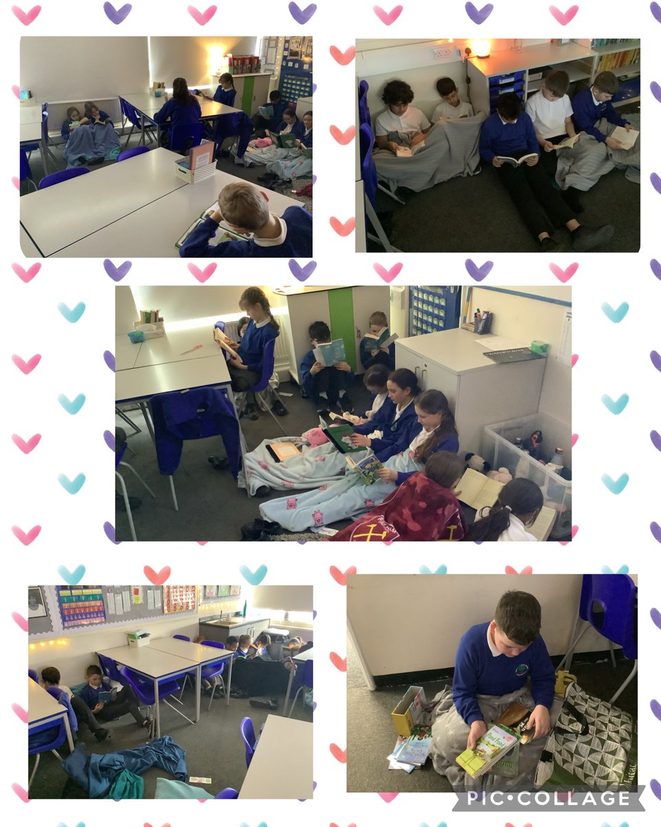 ReinwoodJuniors's tweet photo. We are really enjoying DEAR (Drop Everything And Read) week especially snuggling under our blankets with a favourite book.
#RJSEnglish #RJSReading #RJS6S #RJSDEAR https://t.co/PSjxkag8tO