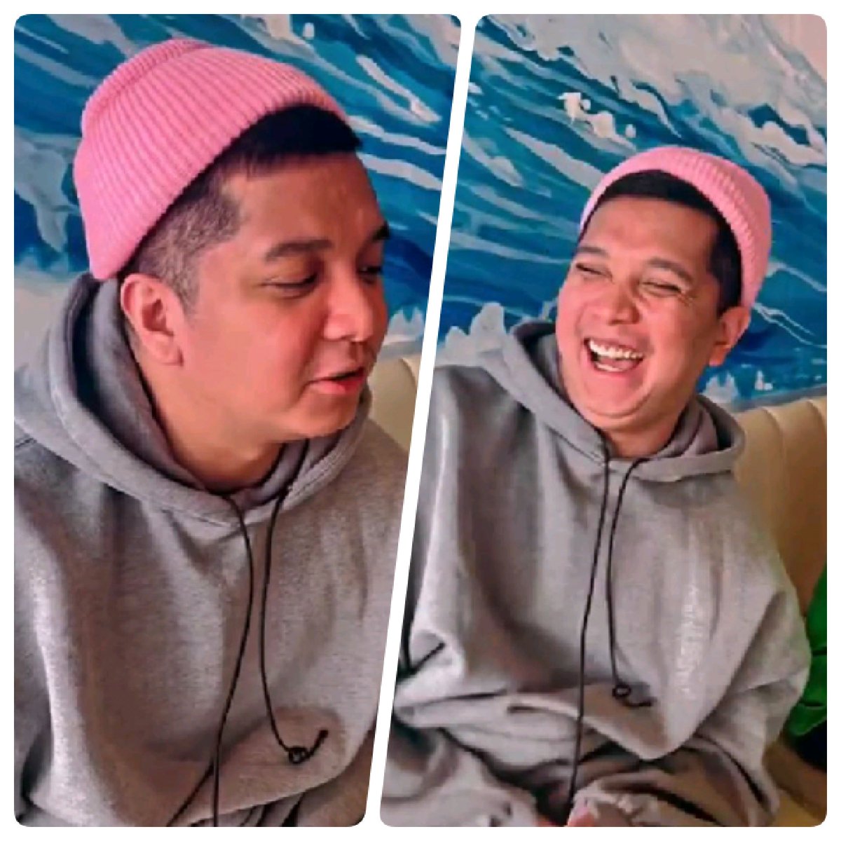 Kulotliit's tweet photo. Ang pogi mo men 😍🥺🧡🤘 @EasyMoneyBadger 😆 Yung tawa mo halos mawala Yung mata #choosetobehappy #jolaifinity #kbss https://t.co/NUSIjgHcdF