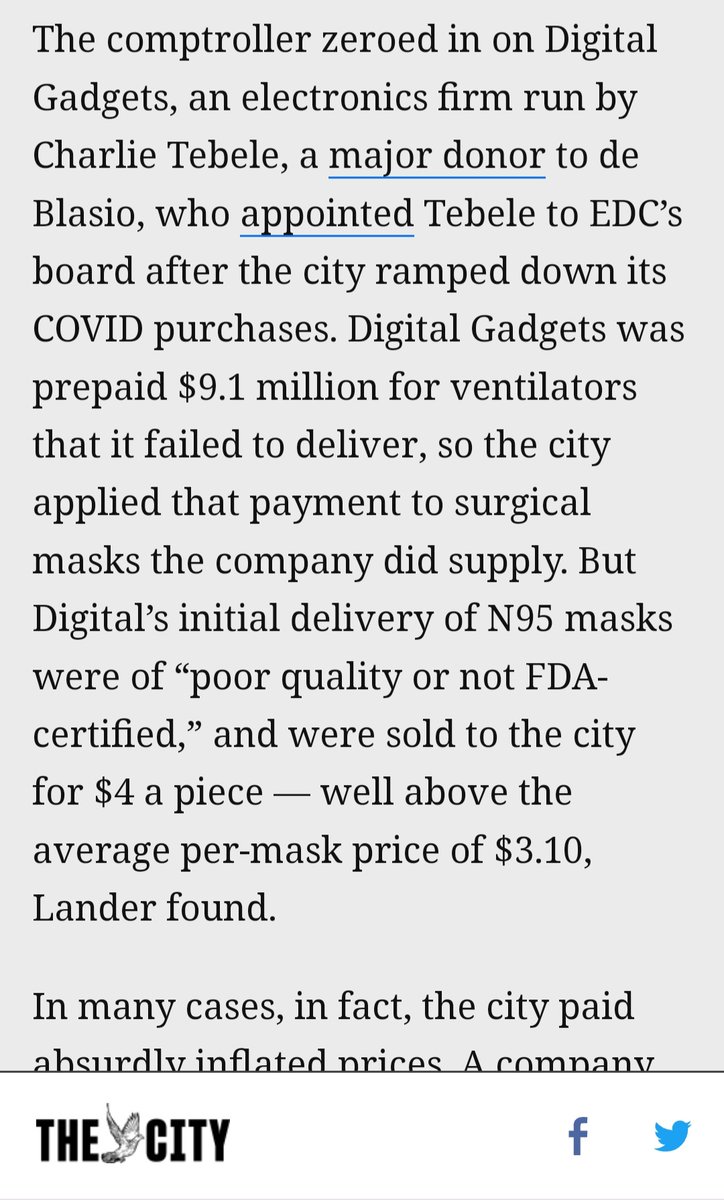 michaelhenry4ag's tweet image. We need an investigation.

NYC spent $200M on faulty COVID supplies - now auctioned for $500K. 

Digital Gadgets, the firm involved in a corruption scandal w/ Hochul, received $9.1M for never produced ventilators. 

DG, a de Blasio donor, instead delivered N95s ABOVE market rate.