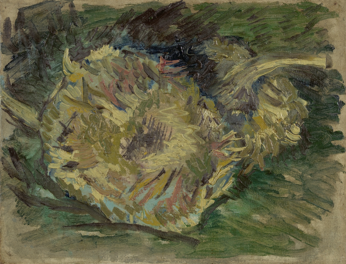 vangoghmuseum's tweet photo. Van Gogh didn’t choose sunflowers as the subject for his paintings and drawings by chance. He thought they communicated gratitude. Vincent wanted to make ‘consolatory art for distressed hearts’. Sunflowers have become synonymous with Vincent. 🌻 https://t.co/P3WnmNtxyE
