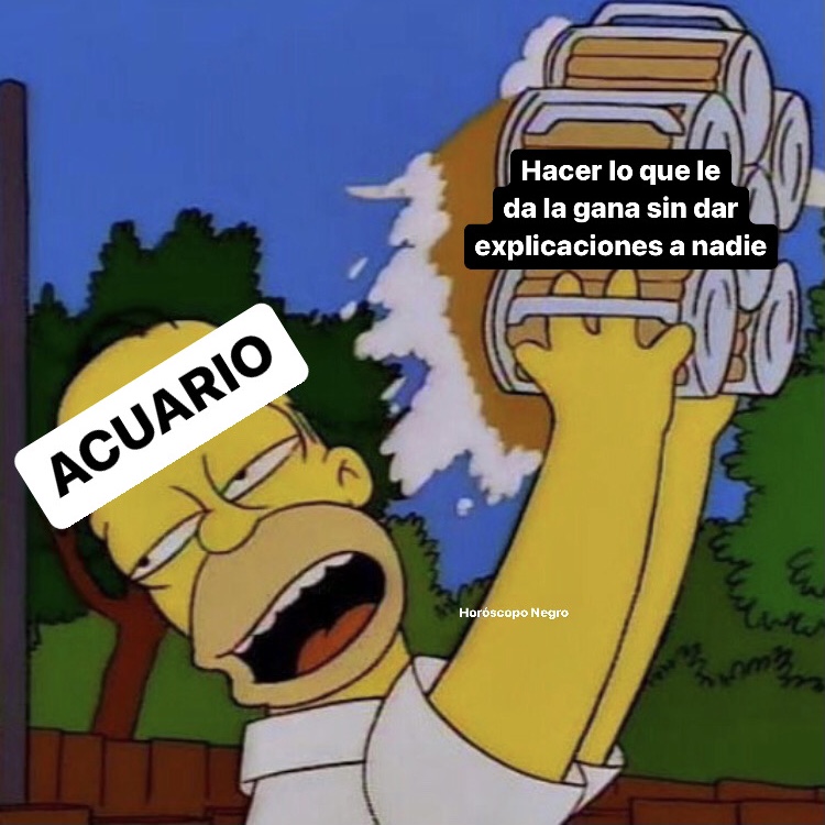 No podemos evitarlo 🤣🤣🤣 #acuario #horoscoponegro