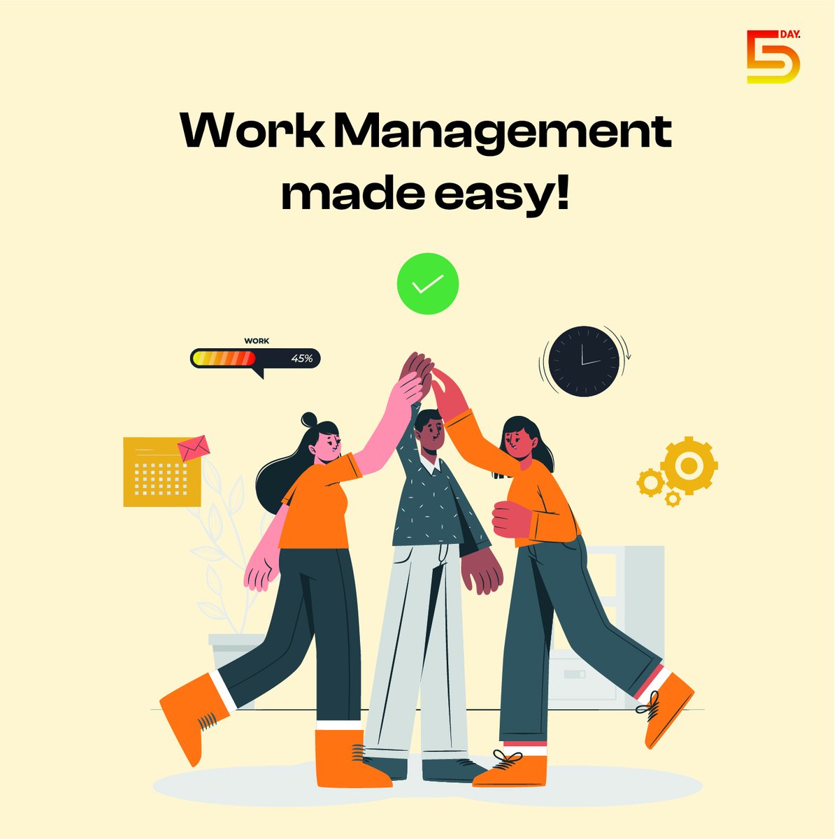 5daydotio's tweet photo. Get organized with 5Day and hero your work - life balance.
#WorkManagement #WorkOrganization #TimeManagement #ProjectManagement #5Day https://t.co/SsJPRZKBeK
