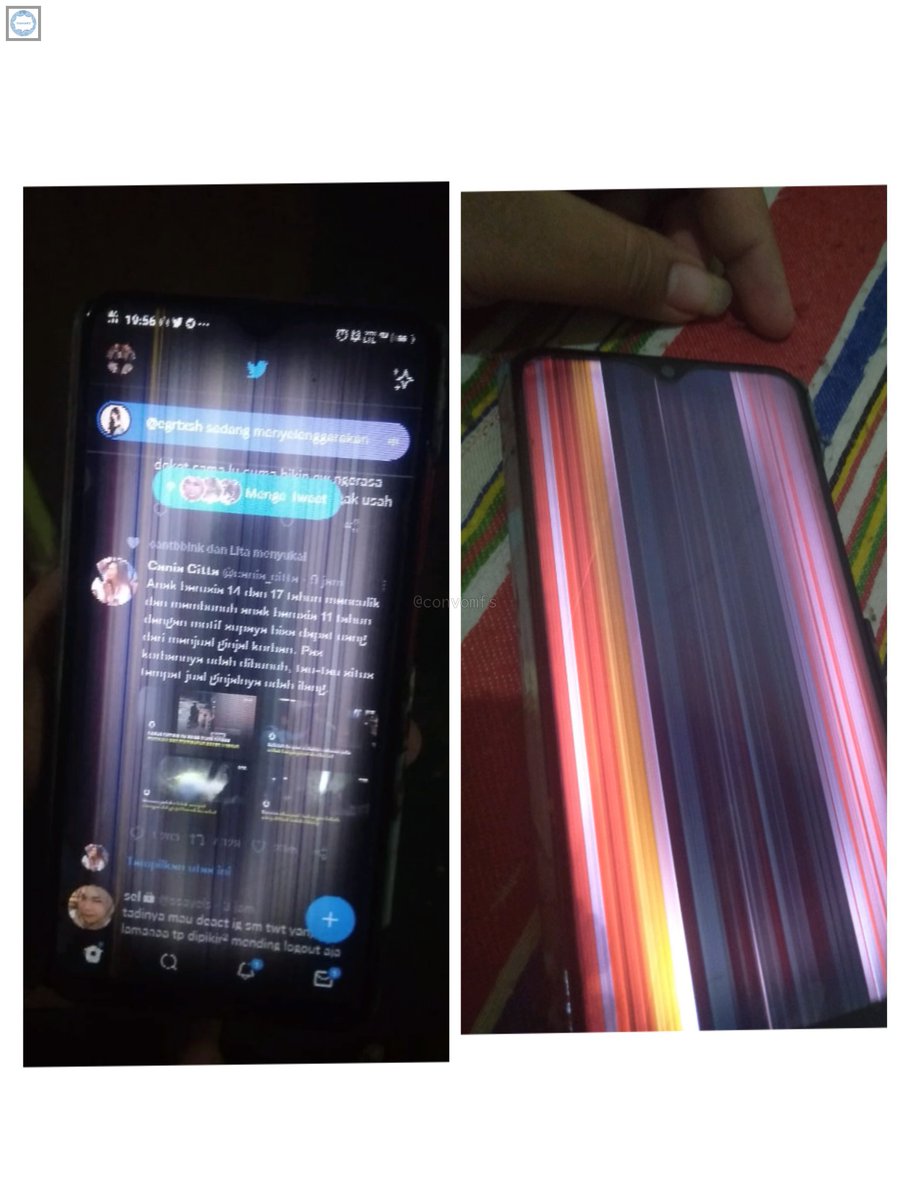 convomfs's tweet photo. 💭 yang hpnya kaya foto kiri siap2 say goodbye ya sama hpnya hehe😔😭🙏🏻 ini aku lg sedih bgt coyy cuma bertahan sebulanan lebih😀 https://t.co/kXmP0r2KzZ