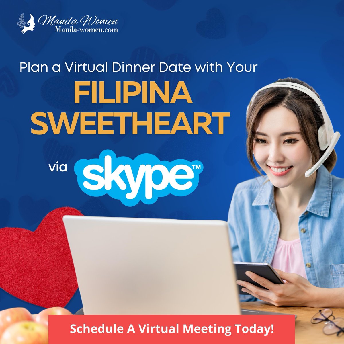 WomenManila's tweet image. It's still #lovemonth! It's not too late to take the woman you like from our site on a date.💖

Have a fun #VirtualDate with her via #skype.👩‍❤️‍💋‍👨

Set a video call now.💻 bit.ly/Manilawomen-Vi…

#manilawomen #dateideas #tuesdayvibe #tuesdaymotivations #virtualmeeting #filipinas
