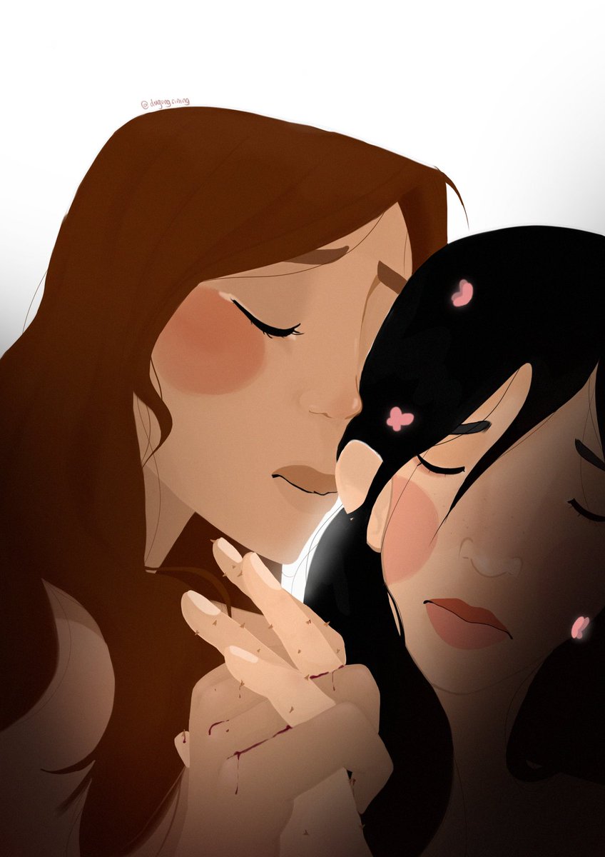 1st sapphic art (2020)     vs     latest sapphic art  (2023) 