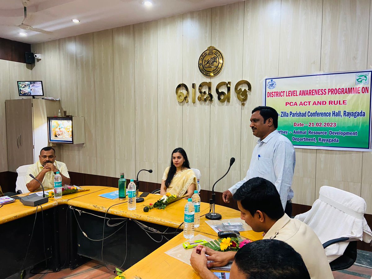 Collector & DM, Rayagada on Twitter "District Level Awareness meeting