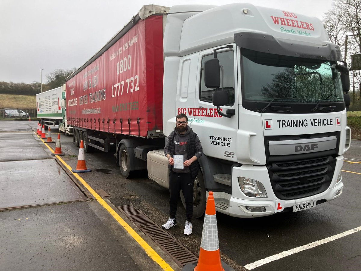 WheelersBig's tweet photo. 100% pass rate today!

Congratulations to Seren who passed her LGV Category C1 with Dave, Richard who passed his LGV Category C+E with Terry and Jamie who passed his LGV Category C+E with Nick. 😁👏🚛🏆

#bigwheelers #LGV #categoryce #categoryc1 #hgvtraining @CymoeddBIS https://t.co/bhwooyuAyu