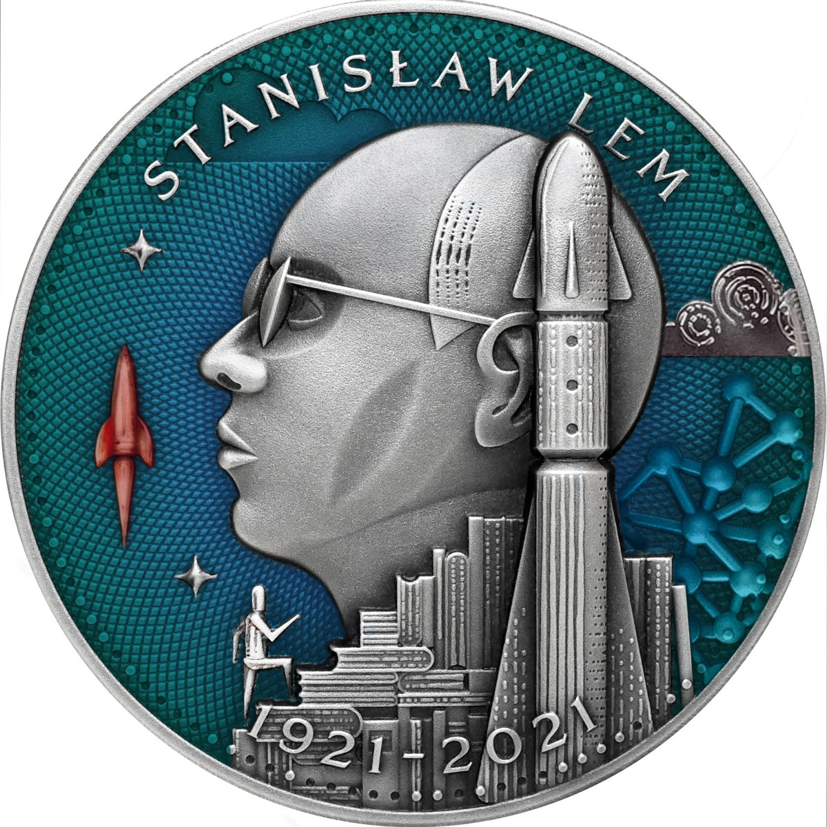 MaltaCoinCentre's tweet photo. Enter the world of Solaris, Stanisław Lem's 1961 novel. Four coins from the "Stanisław Lem" series made of 2 ounces and 200grms of pure silver. Visit https://t.co/hGeF5xJXxB to pre-order.
#centralbankofmalta #maltacoincentre #mennicagdanska #solaris #silver https://t.co/ma4aEcRmeU