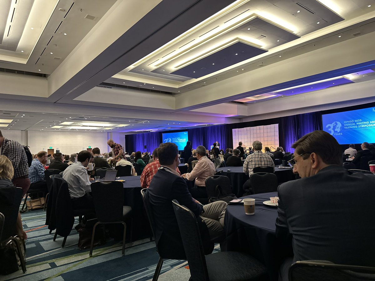 Always energizing to be at ICPHSO and it’s great to see so many old and new friends in person! #icphso2023