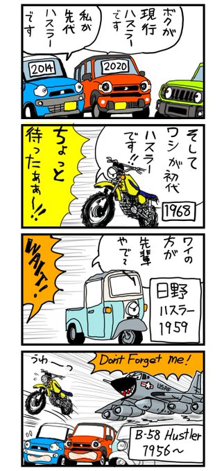 ハスラー  の系譜

#ジムニーおじいちゃんズ 