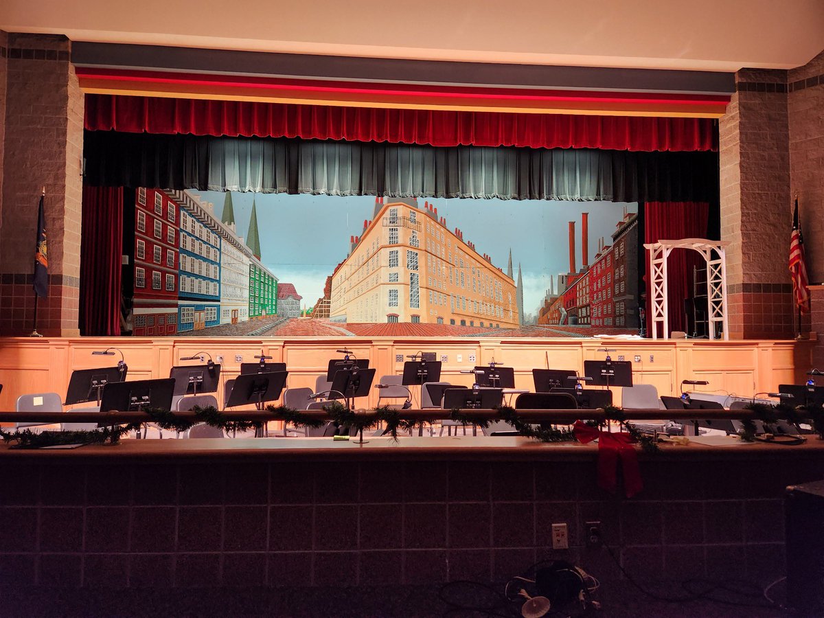 LRKnightsMusic's tweet photo. Set designer appreciation post:

Pat Patton has been designing, painting, and installing our beautiful sets for over 15 years at LeRoy CSD!
Here is an incredible sneak peek of his gorgeous Paris set!

Thank you Mr. Patton!

#incrediblesetsandprops #lrmusical #LRLesMis @LeRoy_CSD https://t.co/5H80ymODmc