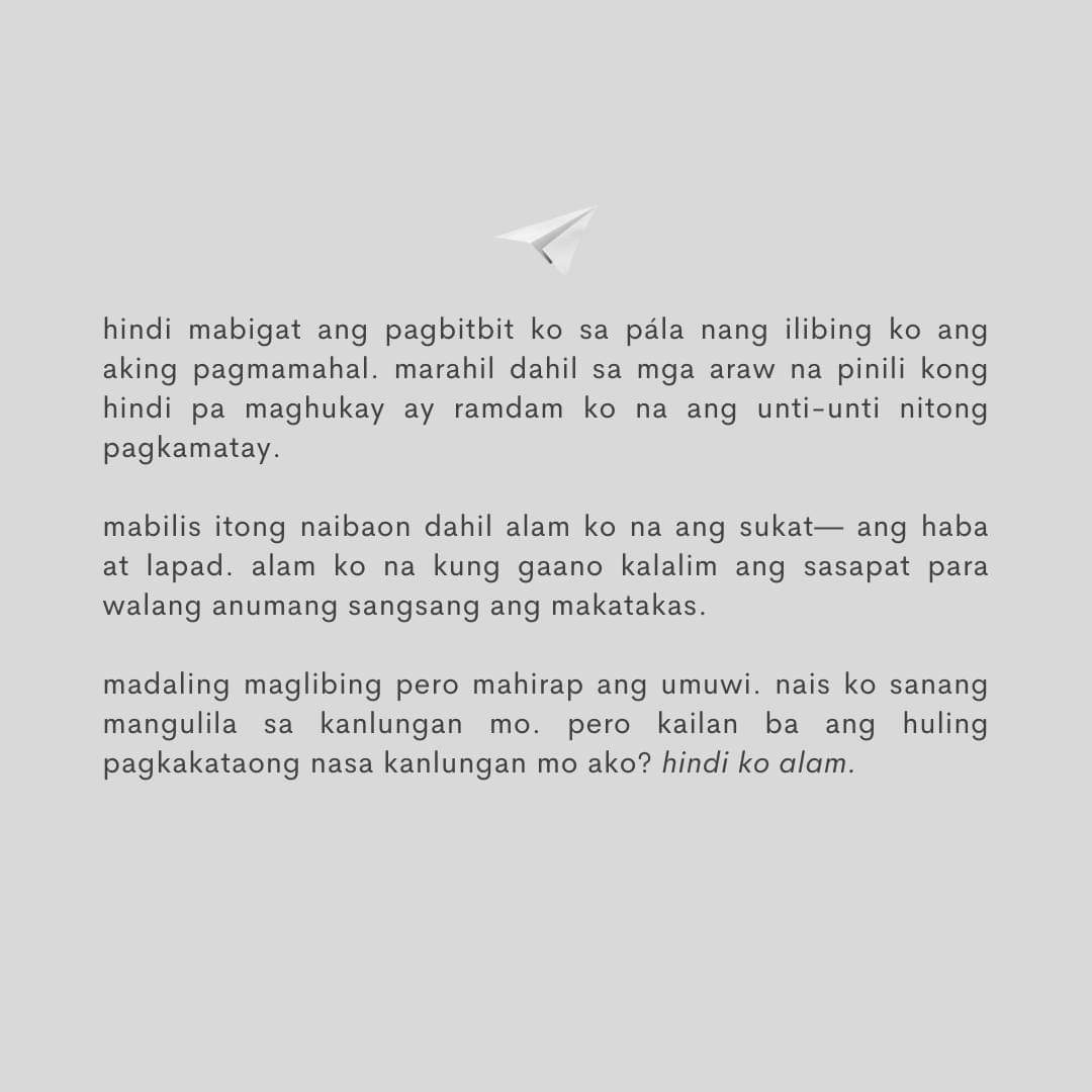 malamaya__'s tweet photo. hindi ko alam. https://t.co/HRhoYzGS1B