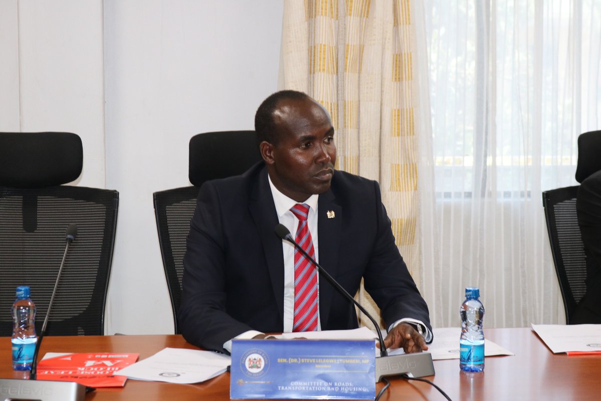 Senate_KE's tweet photo. The Senate Standing Committee on Roads, Transportation, and Housing held a meeting with Senators this Tuesday, 21st February, 2023.

The Committee chaired by Kiambu Senator Karungo Thangwa convened the meeting to brief members on the 2023 Budget Policy Statement. #SenateLive https://t.co/s3kUdqvVtR