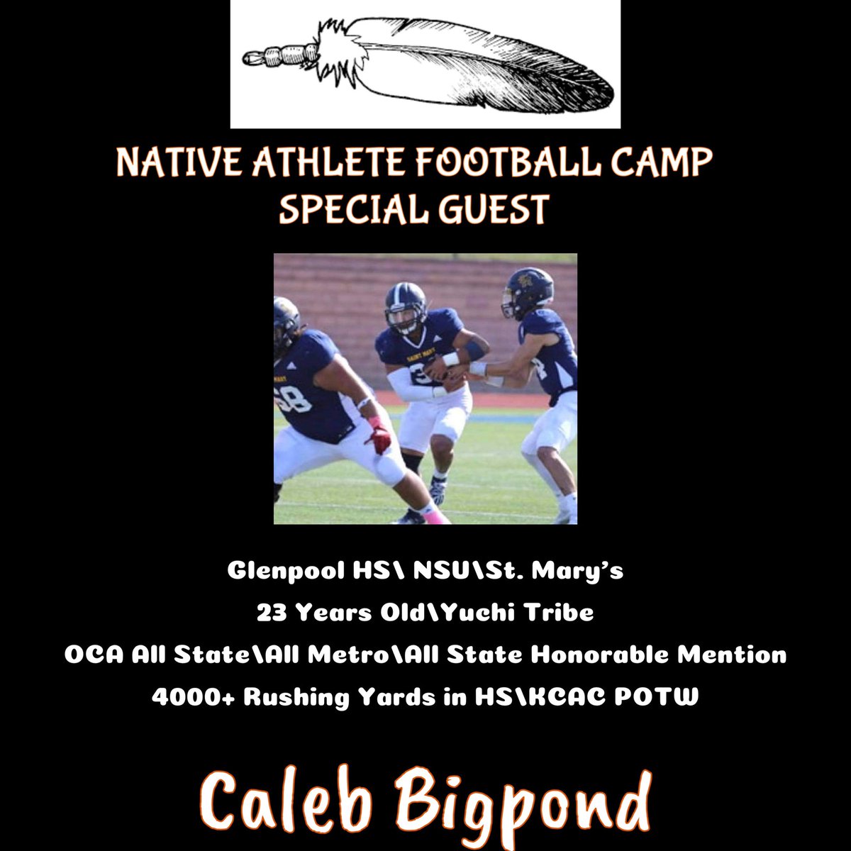 NorthernOKMedia's tweet photo. 3rd Annual Native Athlete Football camp held in Sand Springs, OK! Camp is FREE! If interested in attending DM me or comment here! https://t.co/upuoVIUDNB