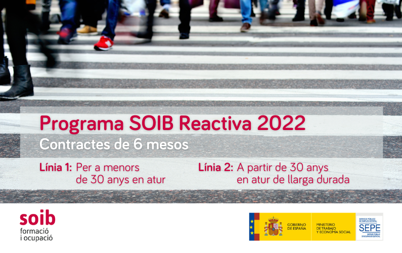 SOIBgoib's tweet photo. Consulta les ofertes de feina #SOIBReactiva ‼ #Costitx
📍 Ajuntament de Costitx
✅L1: adreçada a joves menors de 30 anys a l'atur
- Operari/ària de manteniment i neteja. Ref. 0151
✍Inscripcions fins al 23/02/2023
🚨ℹ✍Informació i inscripcions👇
https://t.co/j9FD3lfGpy https://t.co/vjNpeTS0Ag