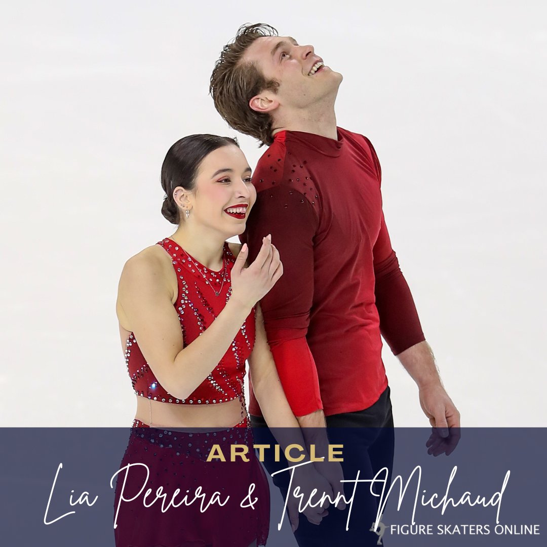 FigureSkatersOnline (@fsonline) on Twitter photo After their tryout, <a href="/_liapereiraaa/">Lia Pereira</a> & <a href="/trennt22/">Trennt Michaud</a> quickly realized they were a good match. They won 🥉at Golden Spin & Canadians, finished 4th at #4ContsFigure & now are heading to the #WorldFigure Championships.
🔗Read @ClaireCloutier's interview w/them: figureskatersonline.com/news/2023/02/2… After their tryout, <a href="/_liapereiraaa/">Lia Pereira</a> & <a href="/trennt22/">Trennt Michaud</a> quickly realized they were a good match. They won 🥉at Golden Spin & Canadians, finished 4th at #4ContsFigure & now are heading to the #WorldFigure Championships.
🔗Read @ClaireCloutier's interview w/them: figureskatersonline.com/news/2023/02/2…