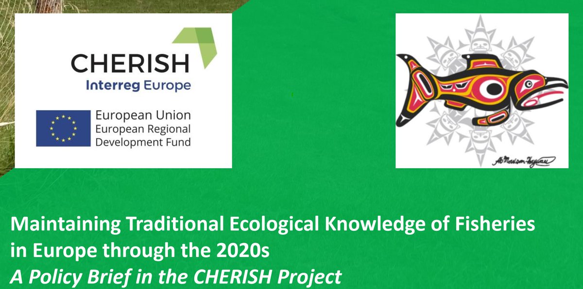 projects2014-2020.interregeurope.eu/cherish/news/n…
This policy brief written by Snowchange highlights the endangered role of Traditional Ecological Knowledge (TEK) across Europe. In this brief TEK is associated specifically with #smallscalefisheries (#SSF) maintaining #culturalheritage. <a href="/interregeurope/">Interreg Europe</a>