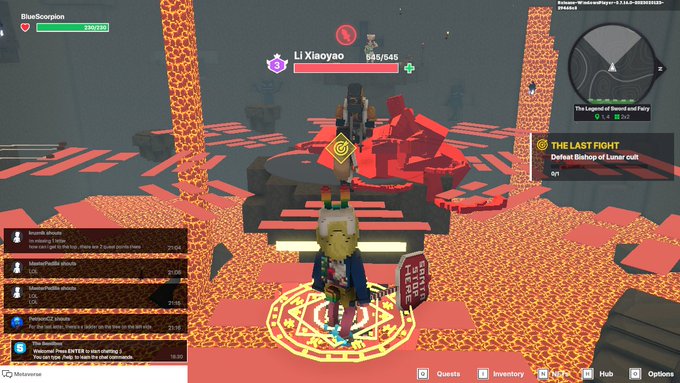 BillLing18's tweet photo. @TheSandboxGame I found the abandoned house in The Legend of Sword and Fairy! ⚔️ #LunarNewYearTSB https://t.co/tidJbZuAQM