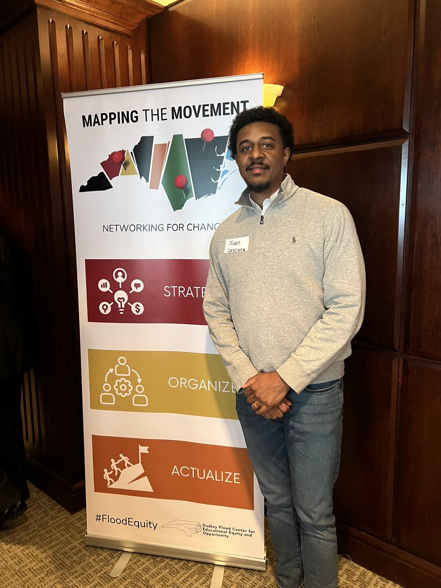 PGeducator's tweet photo. @DudleyFloodCtr hosted a great #MappingTheMovement session to discuss strategies towards educational equality for students across the Carolinas! Thank you for allowing us to play a part in this change! #education #maleeducatorsofcolor https://t.co/RKPLODK4XV
