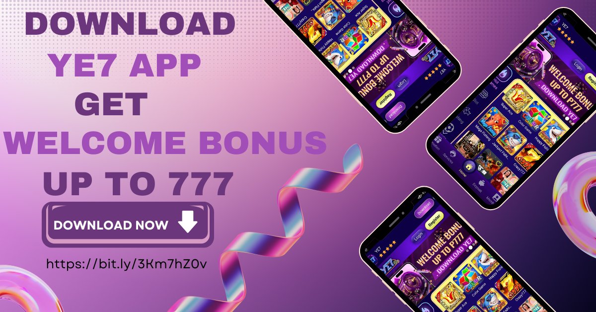 DenLovitos's tweet photo. Mag register na at e Download ang YE7 App. Kumpletuhin lang ang Personal Information para maka avail sa mga pa bonus at pa promo nila..

Register Here 👉🏻 https://t.co/rTmz5FSfRu

#YE7 #casino #online #games #free #7XM #SB19_JUSTIN #MCGIFaithHopeLove #Fidel #DARREN #DennisTrillo https://t.co/2s8w5OQBGZ