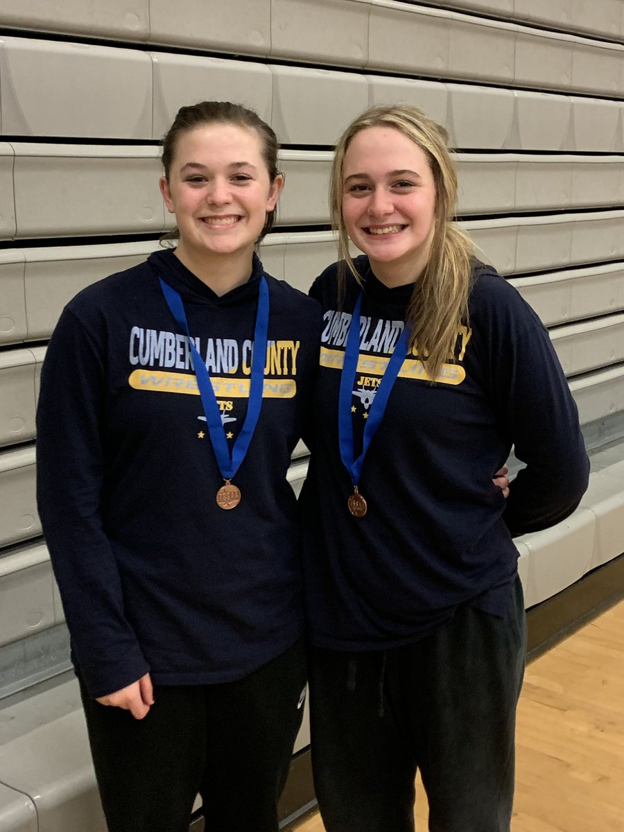 jet_pride's tweet photo. Congratulations to Jade Tuley and Kaitlyn Carson for advancing to the state wrestling tournament this Thursday and Friday in Franklin! way to go, ladies! #GoJets #JetsWrestling https://t.co/agU8mK29Z9