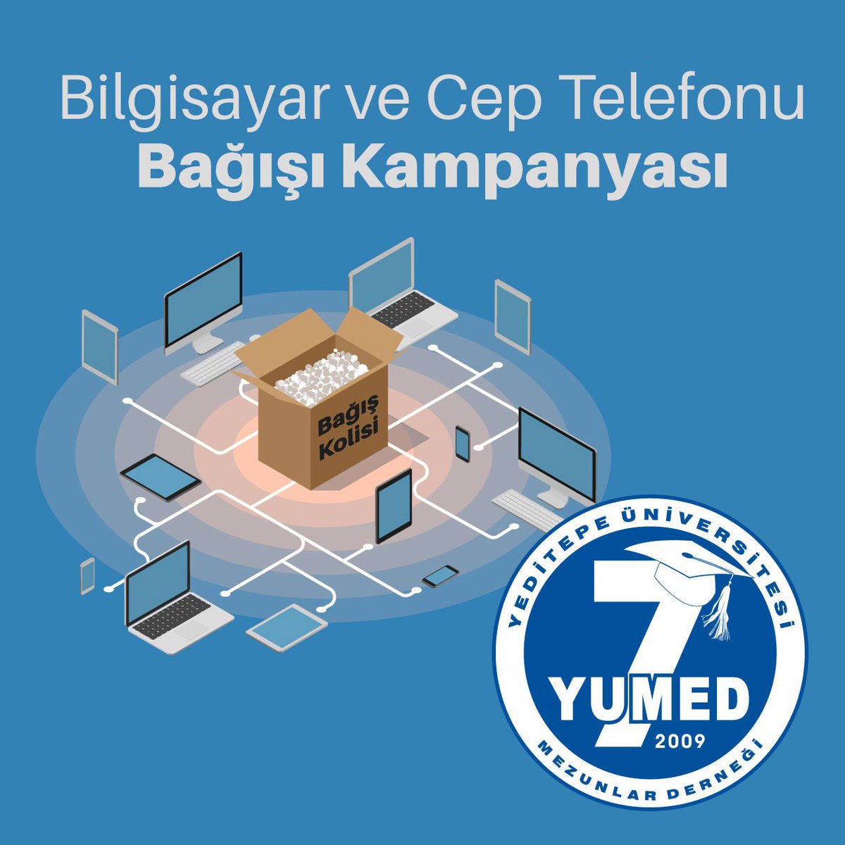 YUMEDinfo's tweet photo. Sevgili Yeditepeliler,

YUMED olarak, depremden etkilenen bölgelerdeki öğrencilerimiz için BİLGİSAYAR VE CEP TELEFONU BAĞIŞI kampanyası başlattık.

Sizler de destek olmak isterseniz 
yumed@yeditepe.edu.tr adresine başvurabilirsiniz.
#yeditepeüniversitesi #yumed 

@YeditepeUni https://t.co/GaovotdFw9
