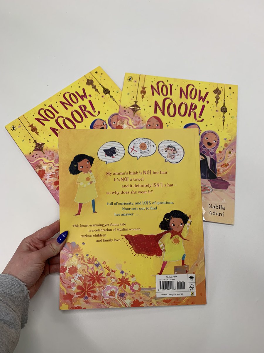 LilyOrgill's tweet photo. Copies of the gorgeous Not Now, Noor! have arrived in office 🎉 
Send me a message if you’d like to receive a copy ☺️ 
A truly fantastic celebration of family, curiosity, and Muslim women ✨ https://t.co/TCZAKncxW8