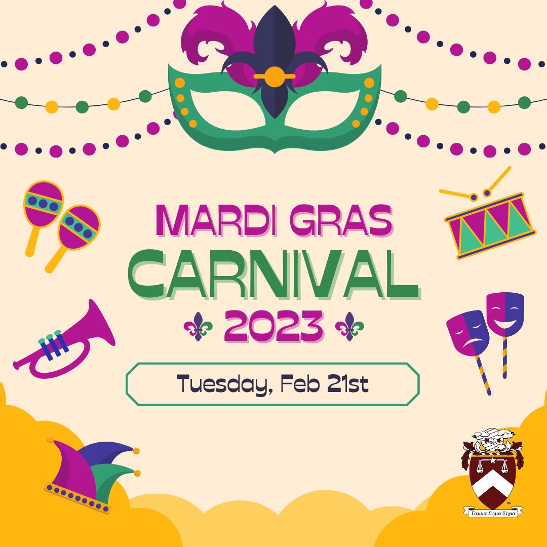 gammasigmasigma's tweet photo. On Mardi Gras in 1827, a group of students wore colorful costumes &amp; danced through the streets of New Orleans, emulating the revelry they’d observed while visiting Paris. 10 years later, the 1st recorded New Orleans Mardi Gras parade took place, a tradition that continues today https://t.co/0IQdR2hlTN