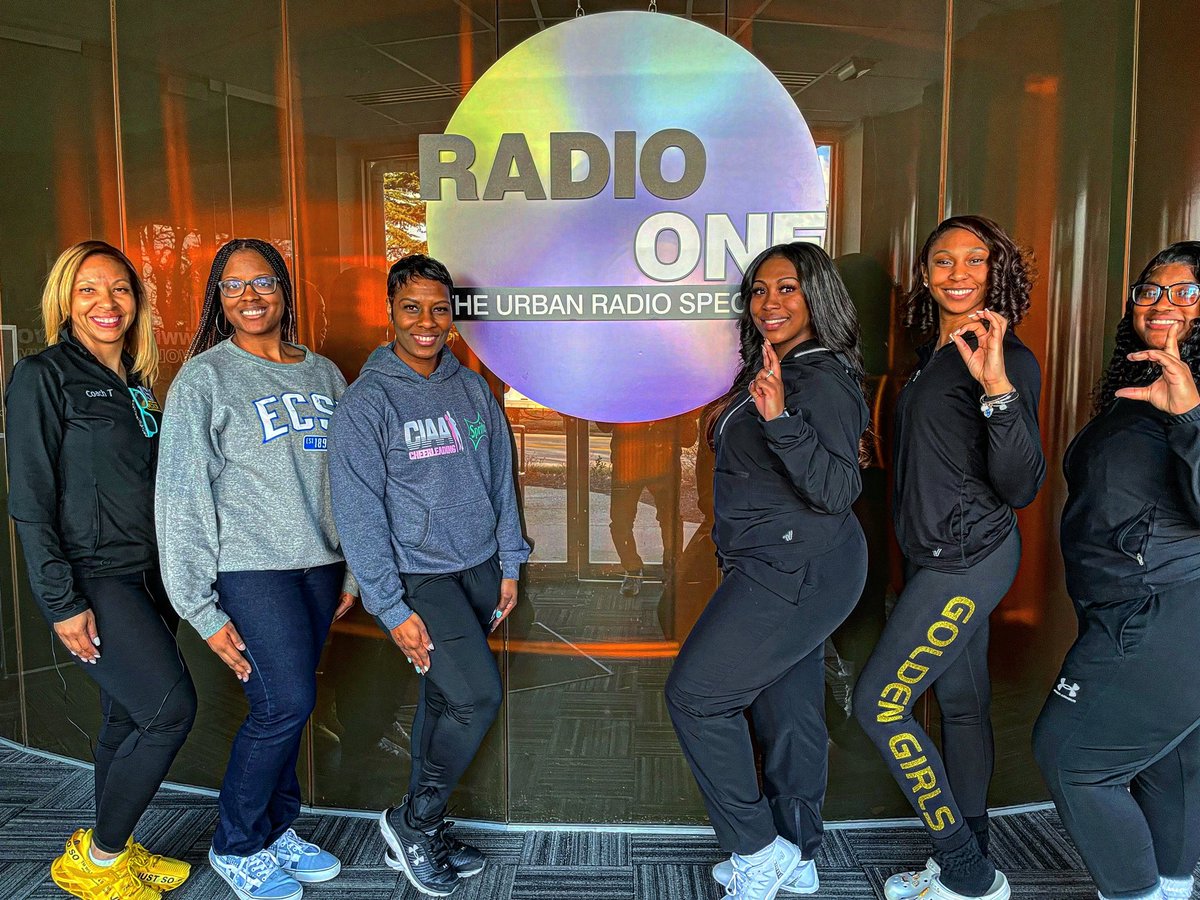 📣🐶 HBCU Cheerleaders UNIFIED with 92Q JAMS Baltimore #bowiestate #college #hbcu #radioone #92qjams