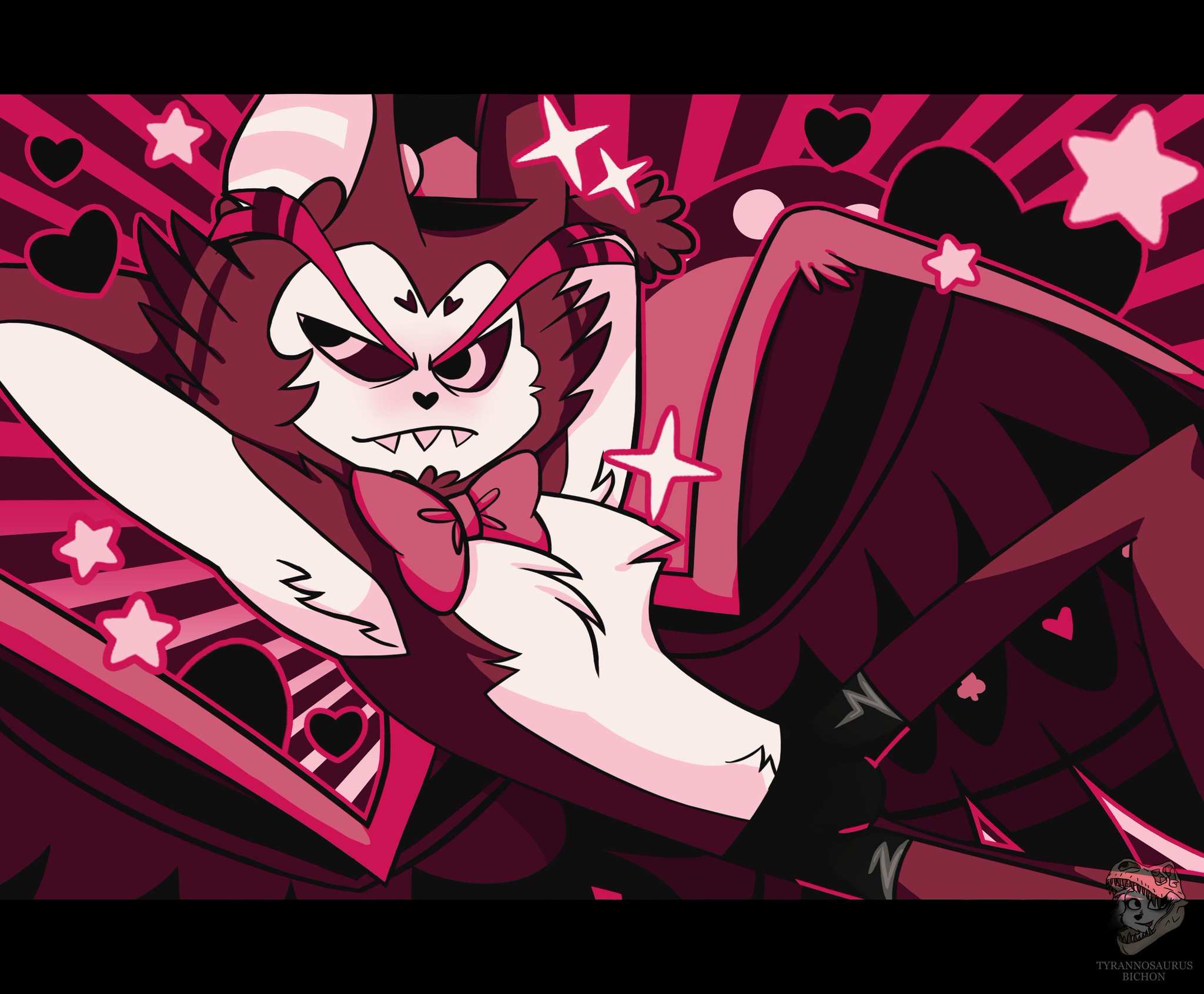 ハズビンホテル ハスク プレイマット Hazbin Husk Playmat