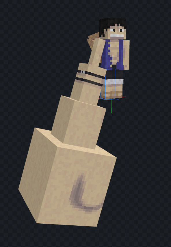 jelatoarts's tweet photo. monkey d. luffy gear 3 w.i.p

#onepiece #minecraft #blockbench #model #gear3 #luffy #design https://t.co/SovOB6a1EE