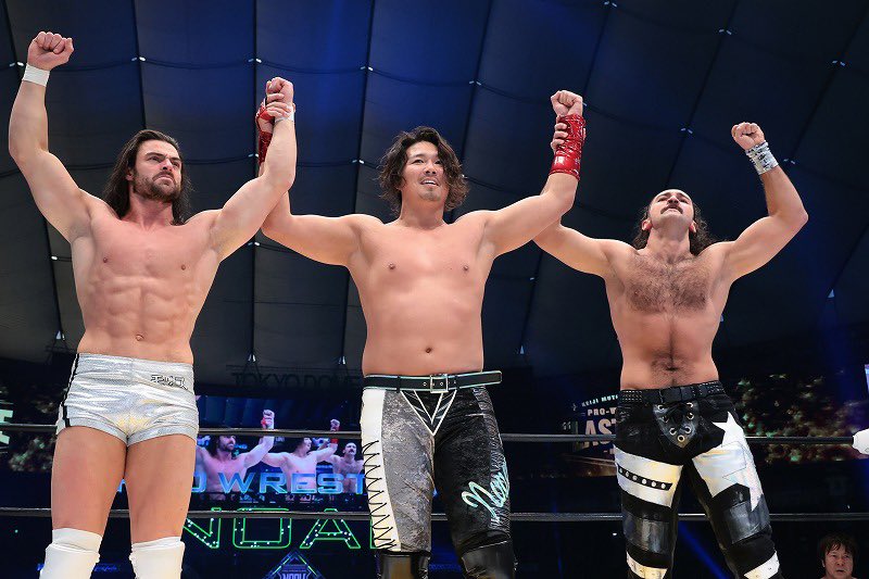 alternative_ag's tweet photo. Now that I’ve let it sink in a bit…
Wrestling in front of over 30,000 people at the Tokyo Dome &amp; being a part of possibly the most historic night in Japanese wrestling history is truly an honor. 

Sometimes it’s best to sit back, soak it in, &amp; enjoy the ride. https://t.co/gyjcqB3Mpm