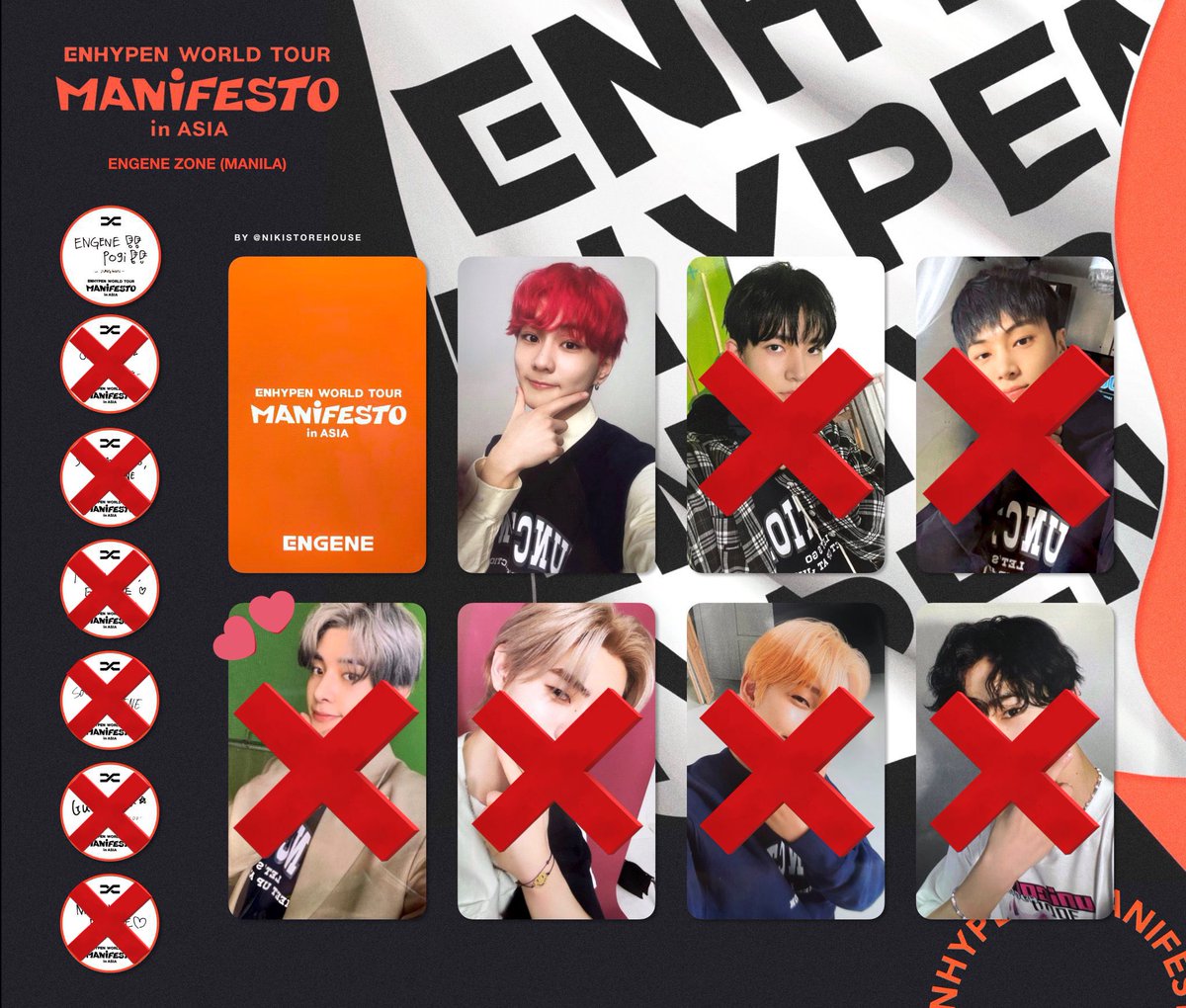 ENHYPEN manifesto ENGENE ZONE トレカ ソヌ enhypen heeseung 
