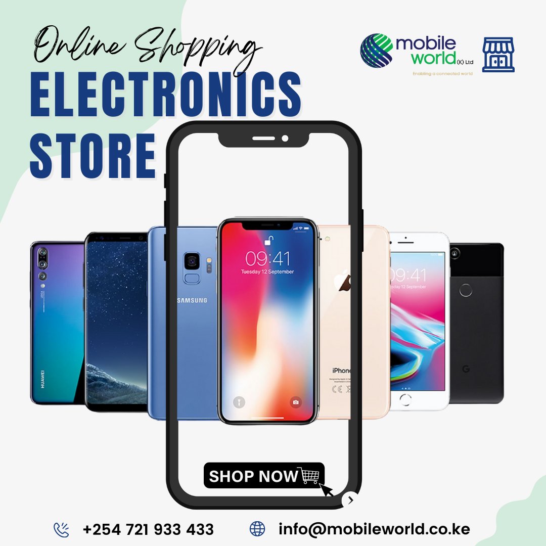 MobileWorld_Ke's tweet photo. Enjoy all the benefits of shopping at your fingertips! Browse multiple product categories &amp; brands, compare features, product availability &amp; add items to your cart.
We’re here to make your shopping experience a breeze!
#MobileWorld #OnlineShopping #EcommerceStore #ElectronicStore https://t.co/35XL70qHLu