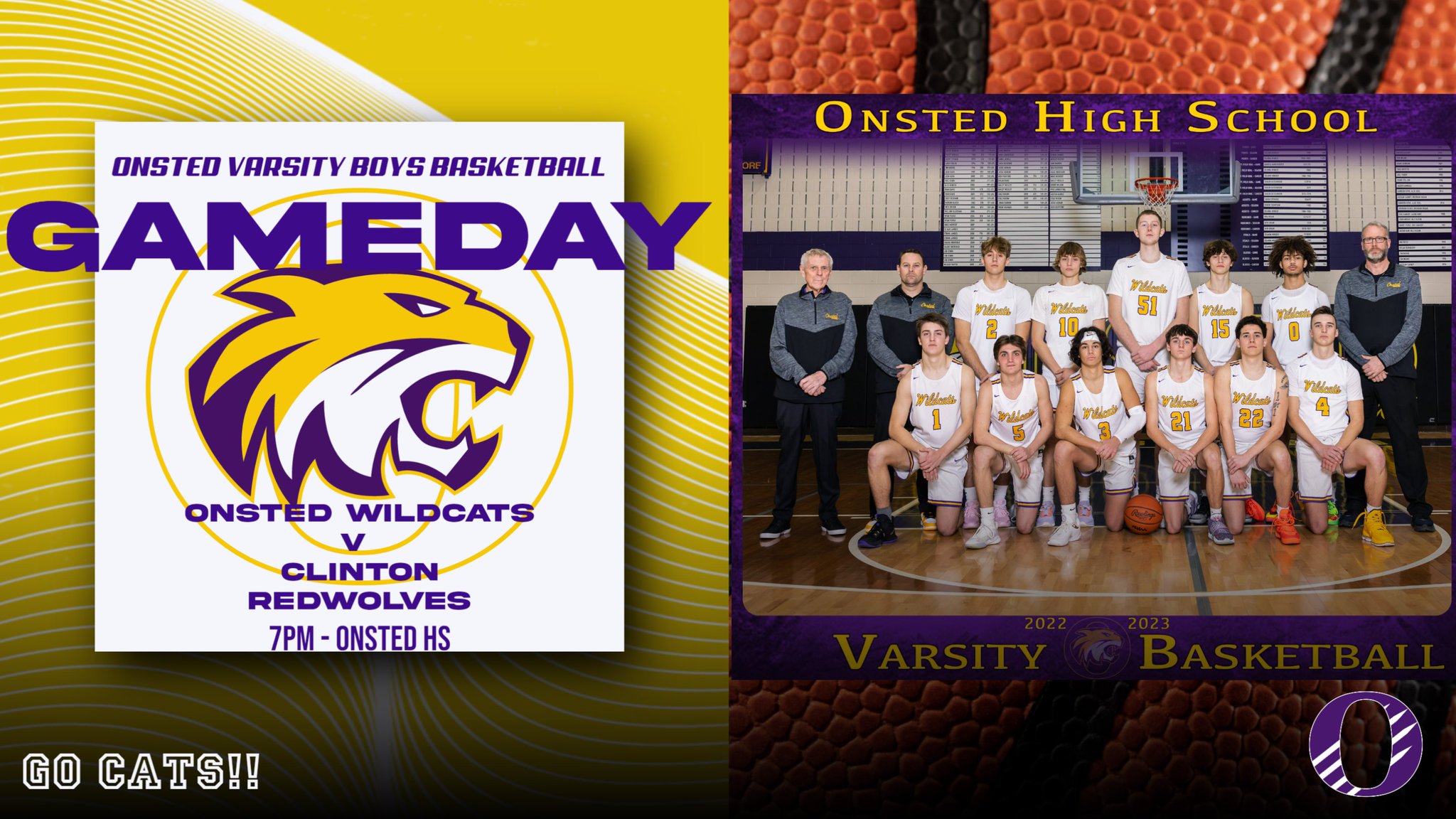 Onsted Athletics on Twitter "Good Luck to the Boys Varsity Basketball
