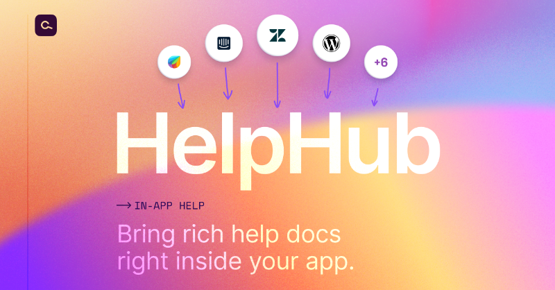 commanddotai's tweet photo. Maybe tutorials used to cut it for onboarding and user education. But now, it's not enough to boost retention and grow.

🆕 So we built HelpHub - 10x more helpful help docs, in-app, with AI.

It's live on 😻 @ProductHunt - take a look to learn more https://t.co/Ir41m7nFGW