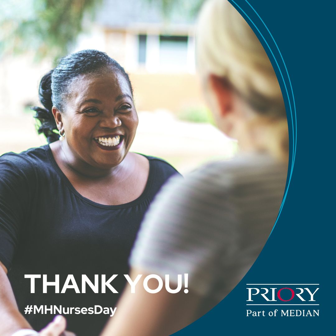 Our nurses play an integral part in the care we provide. Today, we’d like to say a big 'thank you' to the inspirational nurses working across Priory! If you're interested in a career in mental health, learn more at jobs.priorygroup.com/jobs
#MHNursesDay #ProudtobePriory