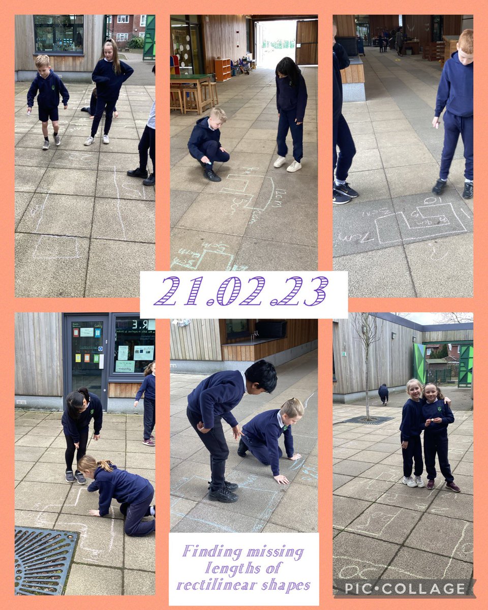 Year4lLTPA22's tweet photo. A fun maths lesson finding the missing lengths of rectilinear shapes! #ltpamaths #learningpartners #wearebrightfutures @limetreepa https://t.co/BNR0uTCsJo
