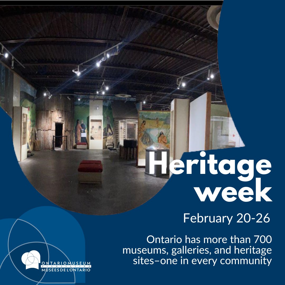 MuseOntArch's tweet photo. Ontario has more than 700 museums, galleries, and heritage sites – one in every community! 

February 20-26 is #ONHeritageWeek! Join us in celebrating Ontario’s museums and their community contributions. 

#MOALondon #LdnOnt #Archaeology #Heritage #History https://t.co/uGylGK4tTv