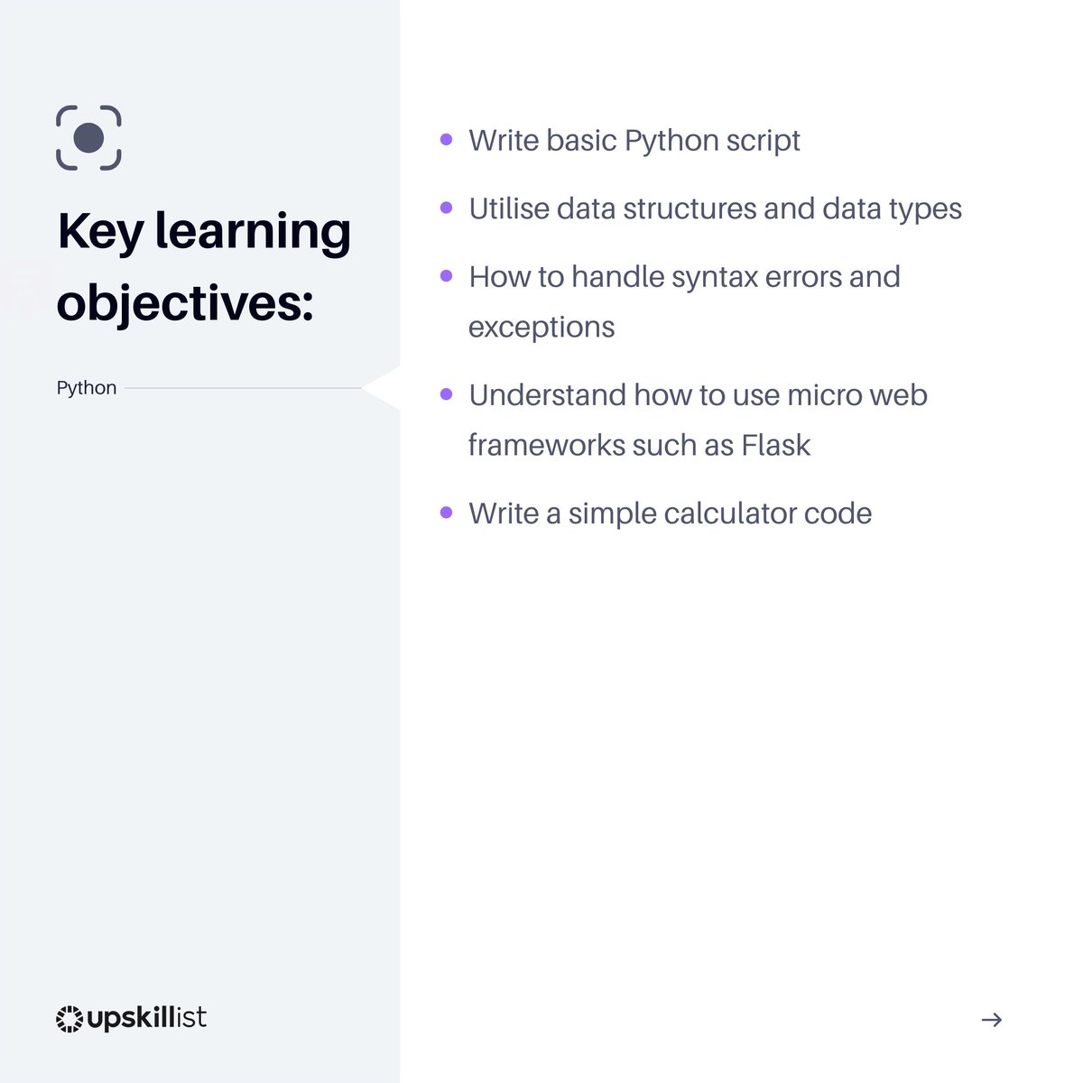 upskillist's tweet image. Since #pythonprogramminglanguage is growing in popularity, there is also an increase in jobs for Python Programmers.

This versatile #programminglanguage is used in many industries and has a simple structure, making it easy to learn.

Get started: bit.ly/3SIHcUq