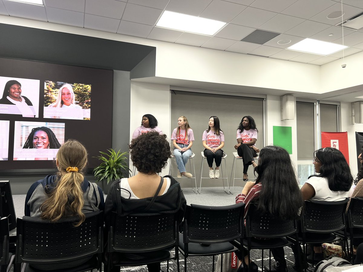Thank you <a href="/Lenovo/">Lenovo</a> and <a href="/NAFCareerAcads/">NAF</a> for hosting CMHS at The Girls Belong in Technology event. It was a day filled with fun, workshops, networking and empowering young women to follow their career goals in technology. <a href="/CoxMillHS/">Cox Mill High School</a> <a href="/CabarrusCTE/">Cabarrus County CTE</a> #HappyCTEMonth @CTEMonth