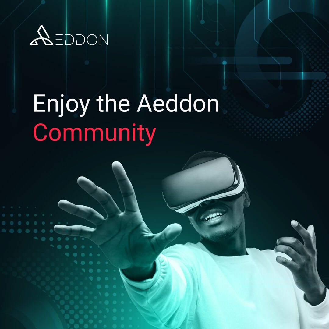 AeddonMetaverse's tweet photo. Be part of the Aeddon community where creative, amazing individuals have ideas for utilizing the Metaverse. 
Hope to see you at our Discord community at https://t.co/SFo0jynvIs

#ThinkBeyondReality #AeddonMetaverse https://t.co/1ciBb9ga7Y