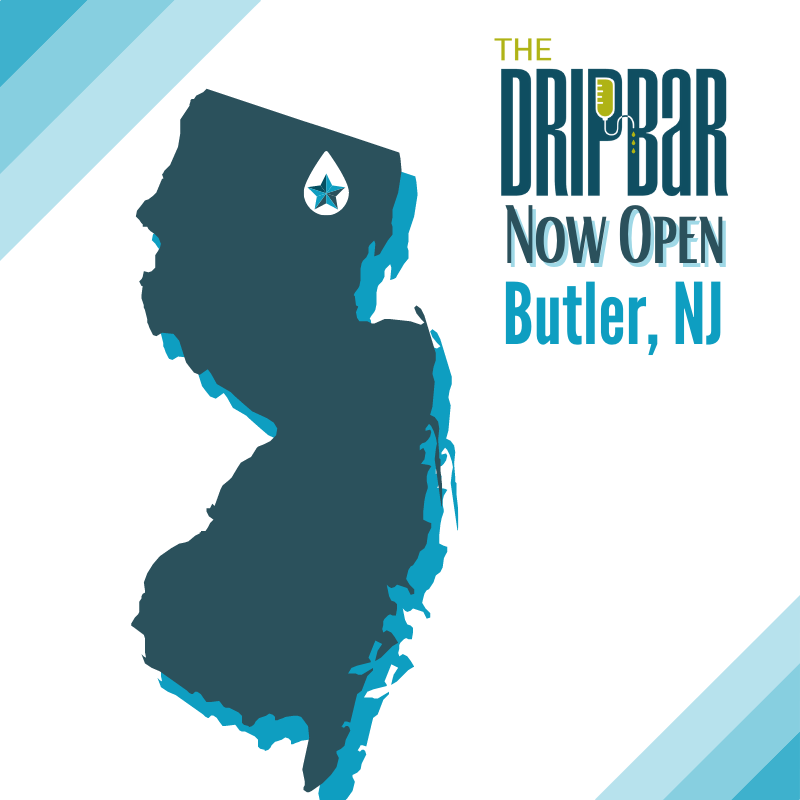 The_DRIPBaR's tweet photo. The DRIPBaR is NOW OPEN in Butler, NJ! We are so excited to bring our one-of-a-kind IV Vitamin Drip experience to the Butler community and Morris County. #TheDRIPBaRButler #IVDrips #ButlerIVDrips #VitaminTherapy #VitaminInfusions #ButlerNJ https://t.co/UJovl01DBf