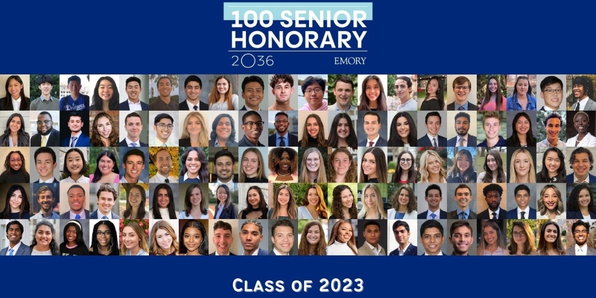 Members of the Class of 2023’s 100 Senior Honorary were inducted during a ceremony Feb. 8. These students have been campus leaders, thought provokers, dynamic athletes, academic mentors and community influencers during their time at Emory. links.emory.edu/yM @EmoryAlumni