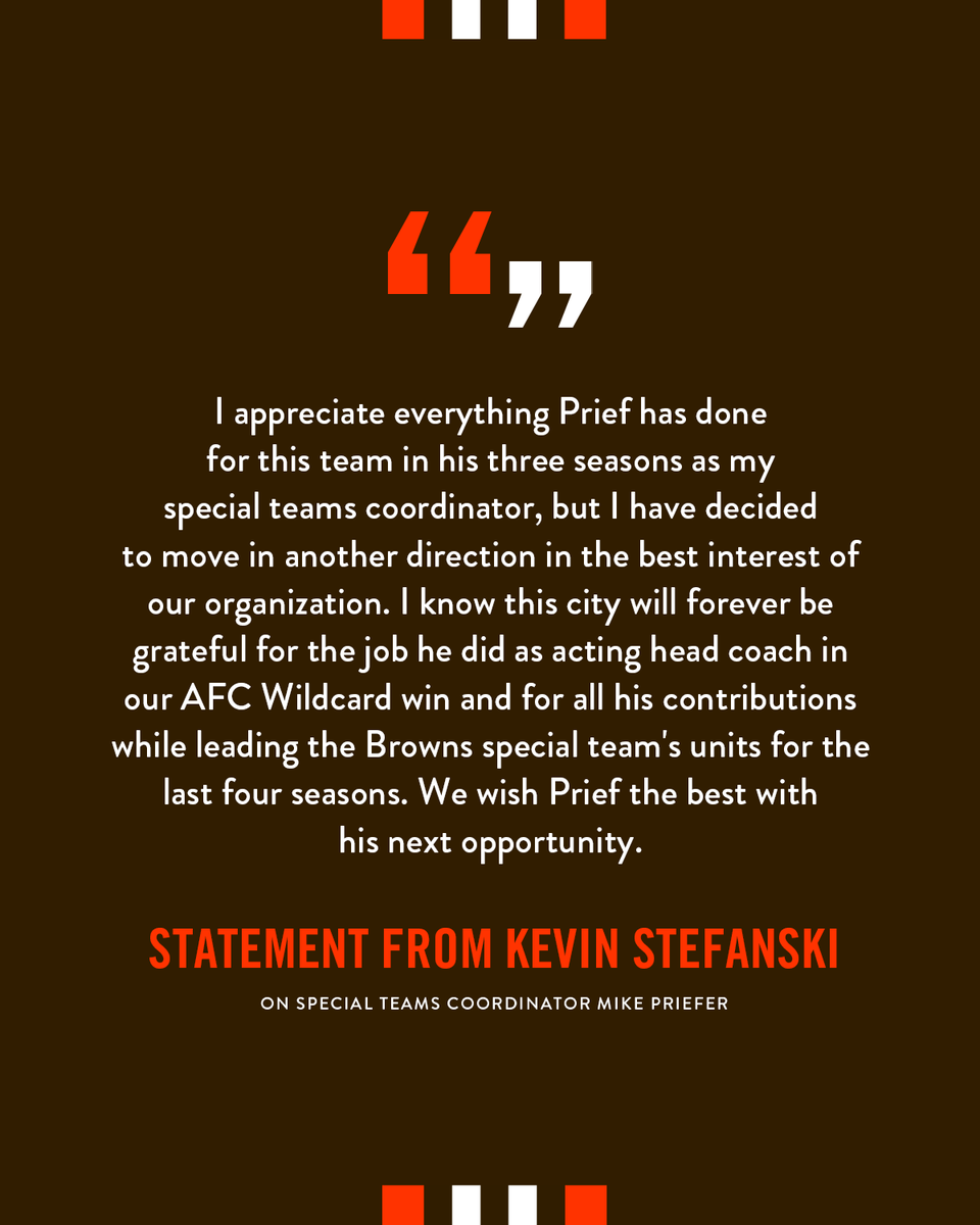 Cleveland Browns tweet media